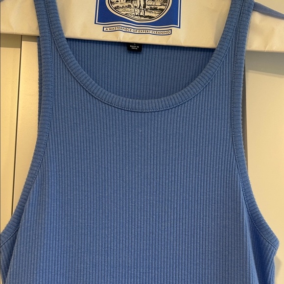 J. Crew Blue Ribbed Fabric - Picture 3 of 3